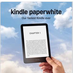 Amazon Kindle Paperwhite (newest gen) | 7" glare-free display and weeks of battery life | 16 GB | Without Ads | Black