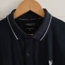 mens polo navy HENLEYS Image 2