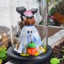 Handmade air dry clay ghosts! Image 6