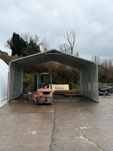 20ft x 20ft Heavy Duty Metal Carport Shelter