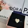 new genuine pandora MY HERO heart charm Image 7
