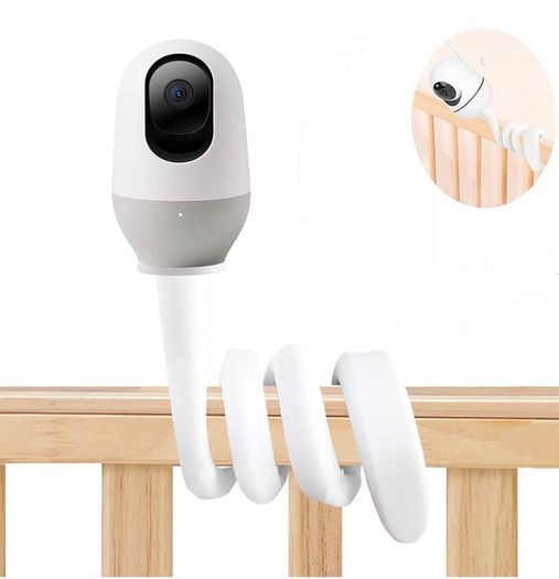 Baby Monitor Holder Compatible with Nooie IPC100 360-degree Baby Monitor Stand Compatible with Hellobaby HB65/HB66 Baby Monitor