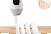 Baby Monitor Holder Compatible with Nooie IPC100 360-degree Baby Monitor Stand Compatible with Hellobaby HB65/HB66 Baby Monitor