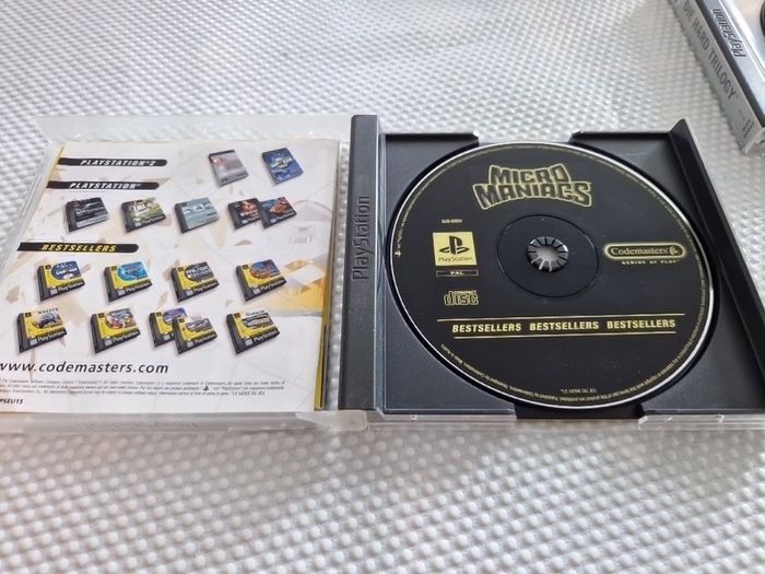 Micro Maniacs PlayStation1 Ps1 PlayStation2 Ps2 Games Original