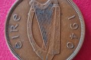 Ireland Excellent 1940 Penny Coin