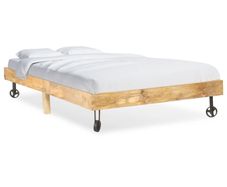 Bed Frame Solid Mango Wood 12x200 cm