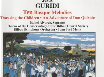 Spanish Classics. Jesus Guridi. Ten Basque Melodies. CD. Free Postage!