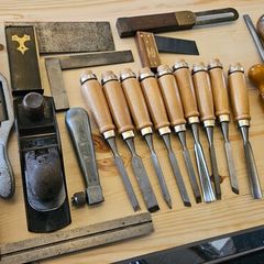 Woodworking tools, mixed lot