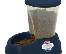 Pet Nova Dog Cat Feeders Navy Blue - 2 Sizes Available