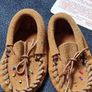 Collectible Vintage Genuine Indian Baby Moccasins Image 3