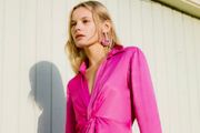 Zara satin dress