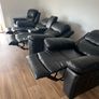 Set of sofa and two arm chairs - recliner Image 8