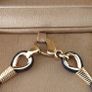 BVLGARI leather bracelet with 18ct gold clasps Image 2