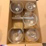 Olympia Crystal Champagne Saucers/Coupe Glasses Set of 11, Boxed Image 2