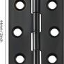 16 Pieces Small Door Hinges Stainless Steel Folding Butt Hinges Home Furniture Hardware Piano Cabinet Door Hinge with 96 Pieces Stainless Steel Screws (FREE POSTAGE) Image 6