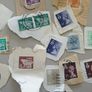 Old Irish and English Stamps Image 3