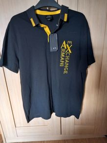 Mens A/X Armani Exchange Polo Top