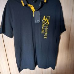 Mens A/X Armani Exchange Polo Top