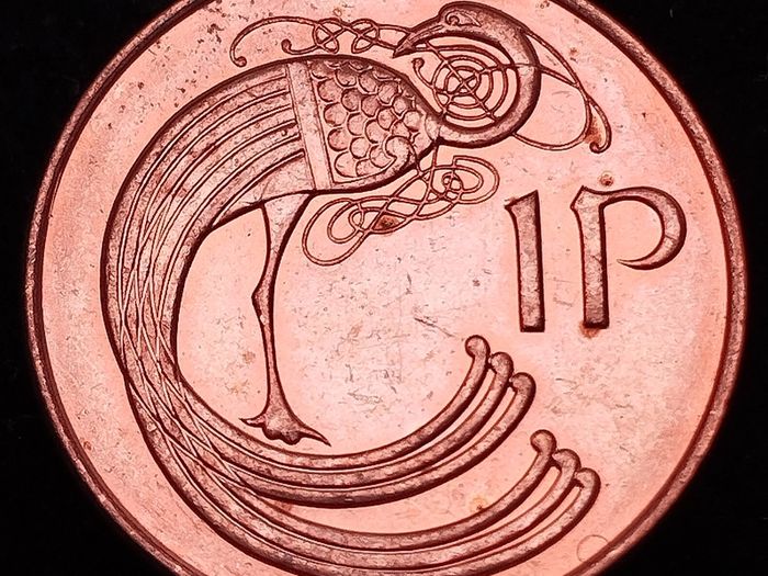 [#2593..] - Ireland 2000 | Irish 1 Penny | KM.20a | UNC