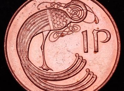[#2593..] - Ireland 2000 | Irish 1 Penny | KM.20a | UNC