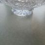 Tyrone Crystal Large bowl with intricate fan & diamond pattern Image 8