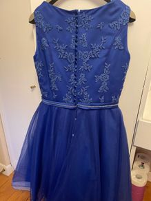 Confirmation dress blue