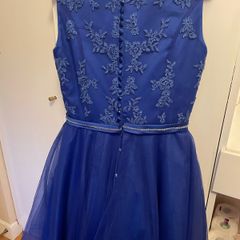 Confirmation dress blue