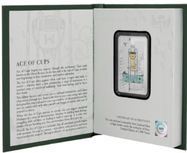 First edition  Coins "Ace of Cups" Taro