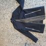 The Kooples wool and leather trimmed smart bomber jacket as new condition Image 8