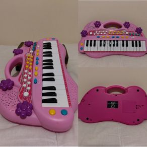 My Music World Pink electronic Keyboard