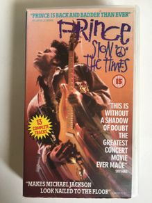 Prince - Sign Of The Times (PAL VHS Cassette Music Video)