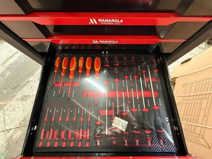 Manarola 7 Drawer Tool Chest - Full Professional Set