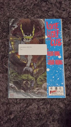 Lone Wolf and Cub 9 comic bundle lot
