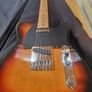 Fender Squier Silver Telecaster 1990 JP and Boss Katana Mini amp Image 2