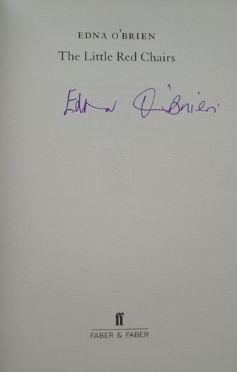 Edna O'Brien - The Little Red Chairs - Signed Copy