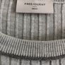 Ladies Pale Grey Jumper. by Free/Quent Image 2