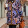 Beautiful Boho Style Coat size 20 Image 2