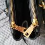 Black DKNY saffiano leather handbag Image 3