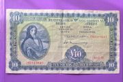 Irish ten pound lavery note