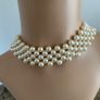 pearl choker necklace Image 2