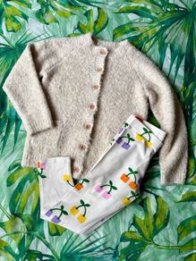 Next Cardigan And Leggings Size 5/6 Years