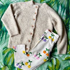 Next Cardigan And Leggings Size 5/6 Years