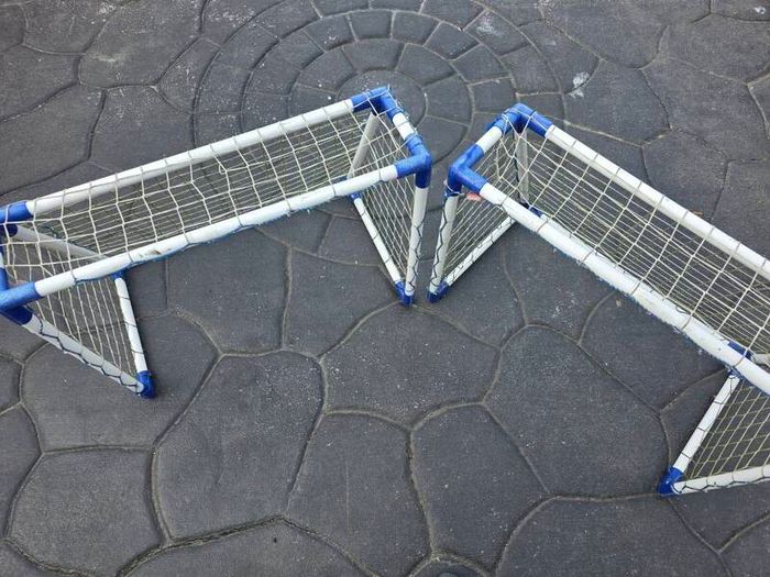 Junior Football Goals Portable Set