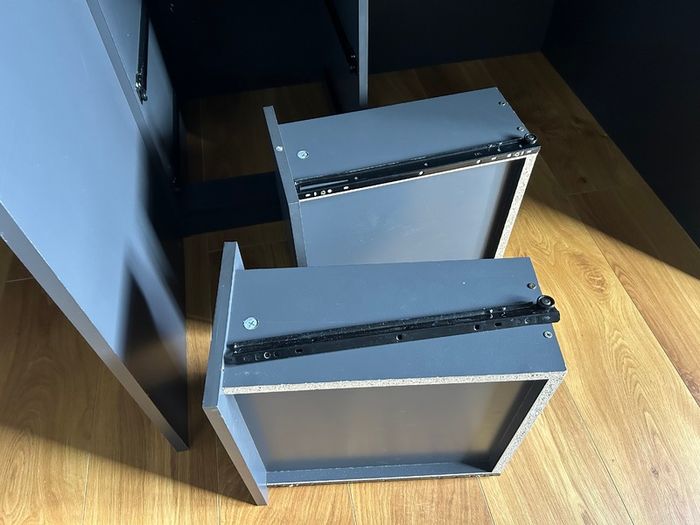 High sleeper bed w. desk wardrobe drawers Pegasus
