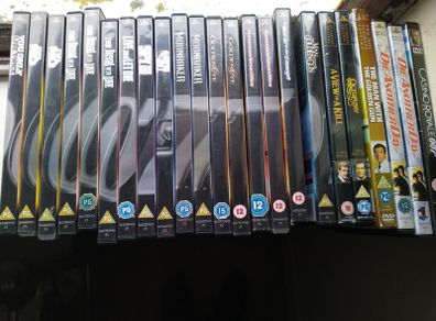 James Bond Dvds X 23