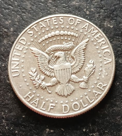 1967 USA, Silver Kennedy Half Dollar