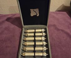 Set of 6 Silver Silea Knife rests