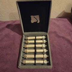 Set of 6 Silver Silea Knife rests