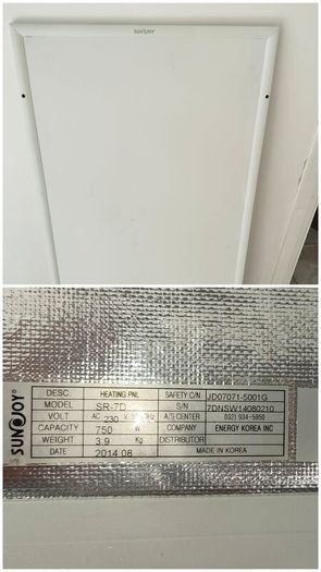 Infrared heating panels