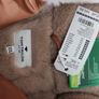 TOM TAILOR Ladies Puffer Jacket with Faux Fur Hood 1020604, Brown, XXL Image 6